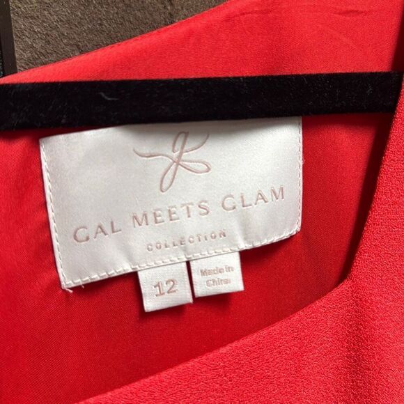 Gal Meets Glam Collection Regina Dress Size 12 - Picture 4 of 7